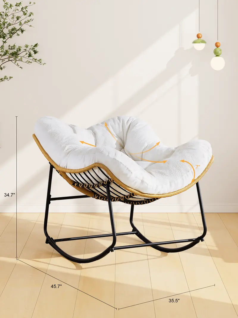 The Riviera Oversized Rocking Chair
