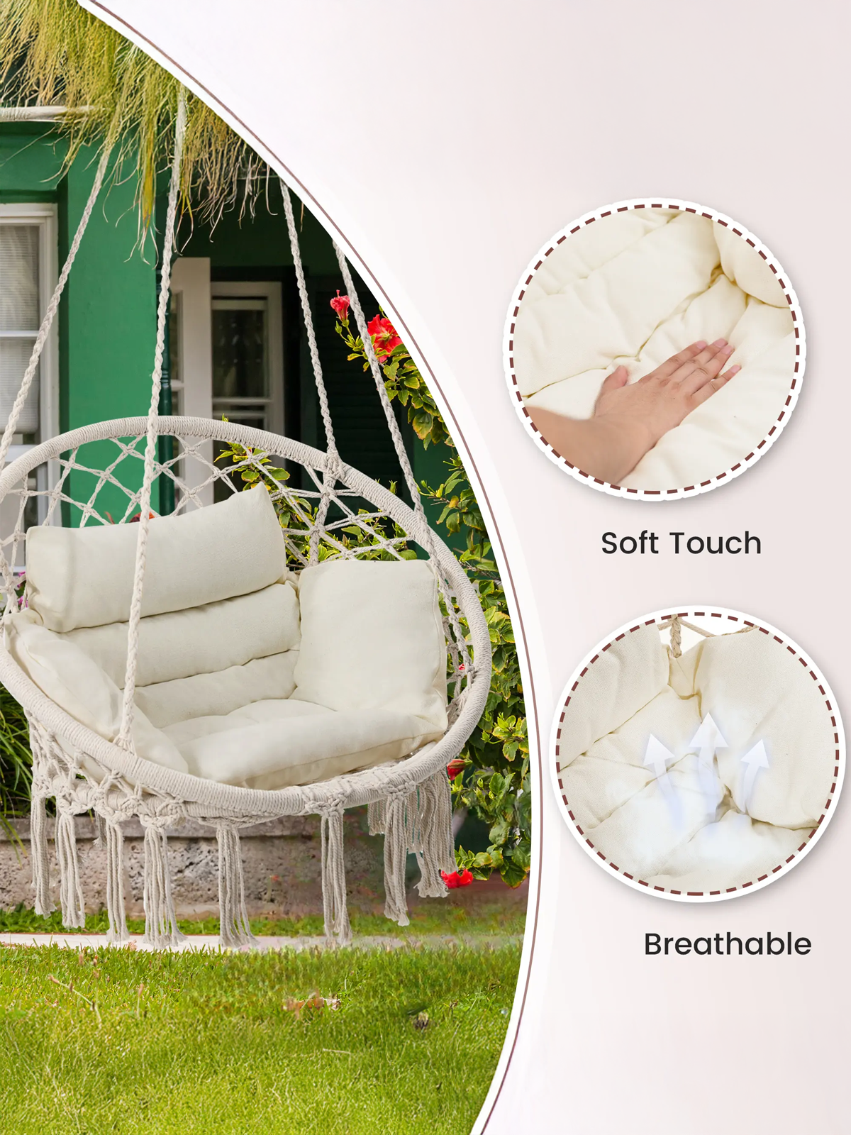 Bohemian Hanging Swing Chair