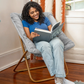 Folding Oversized Saucer Chair