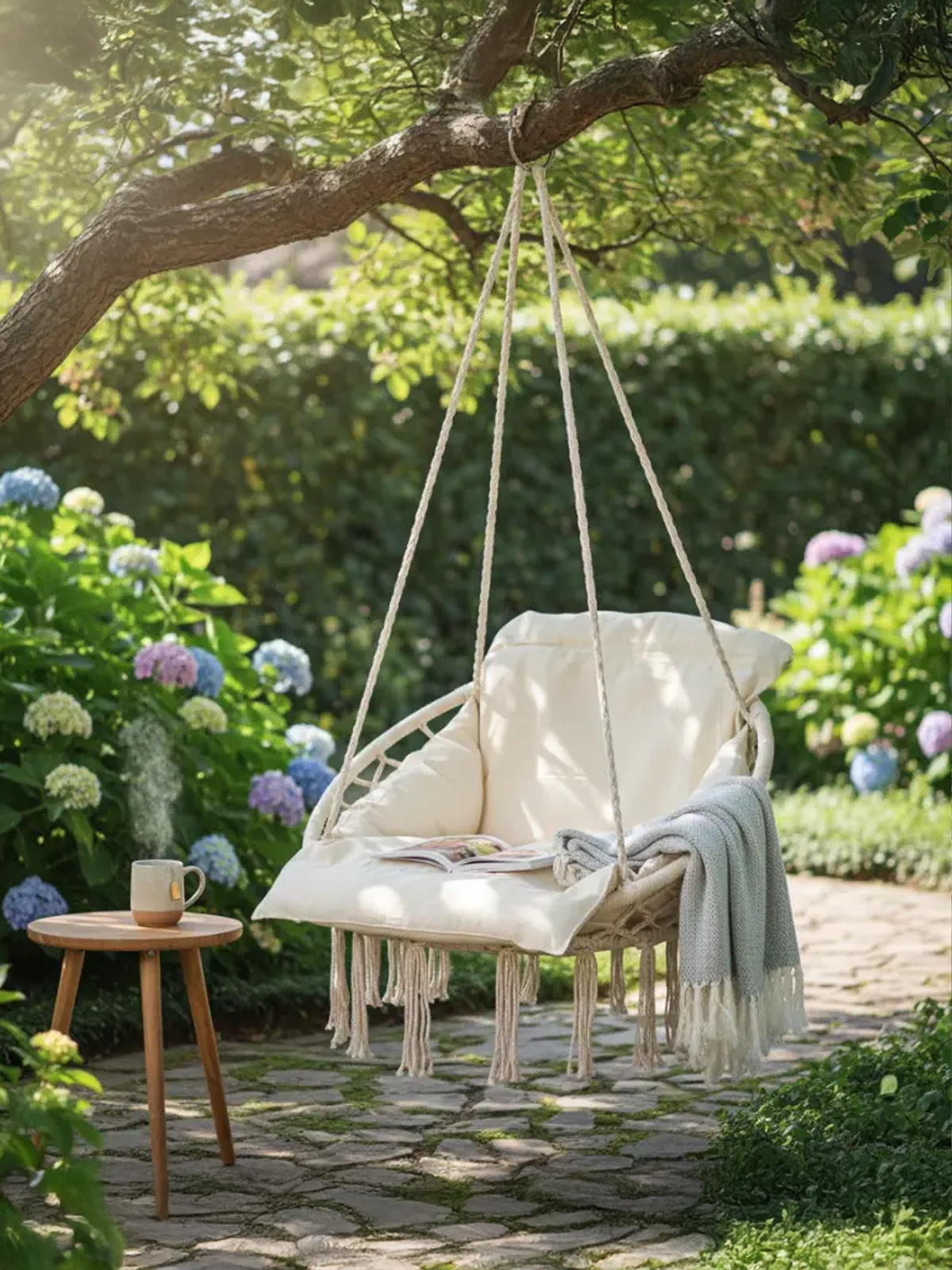 Macrame Single Hammock Hanging Chair