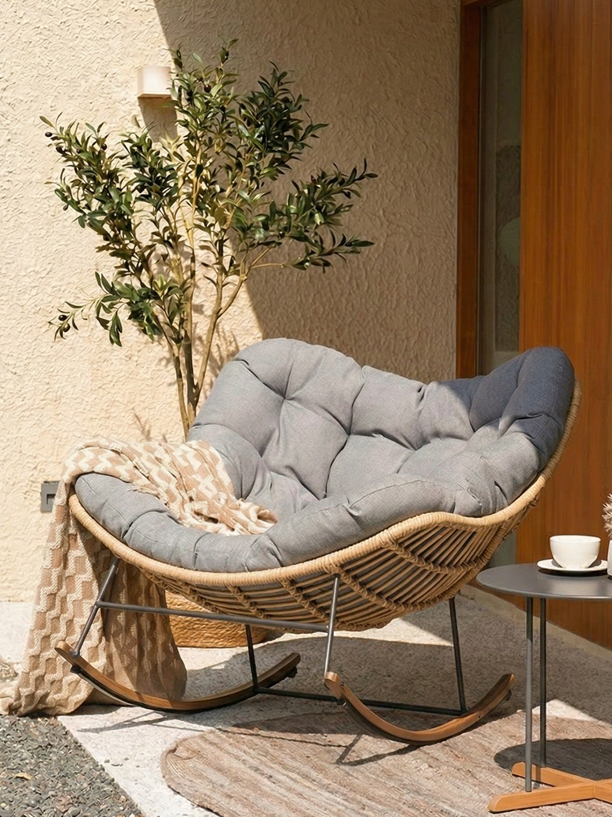 The Riviera Oversized Rocking Chair
