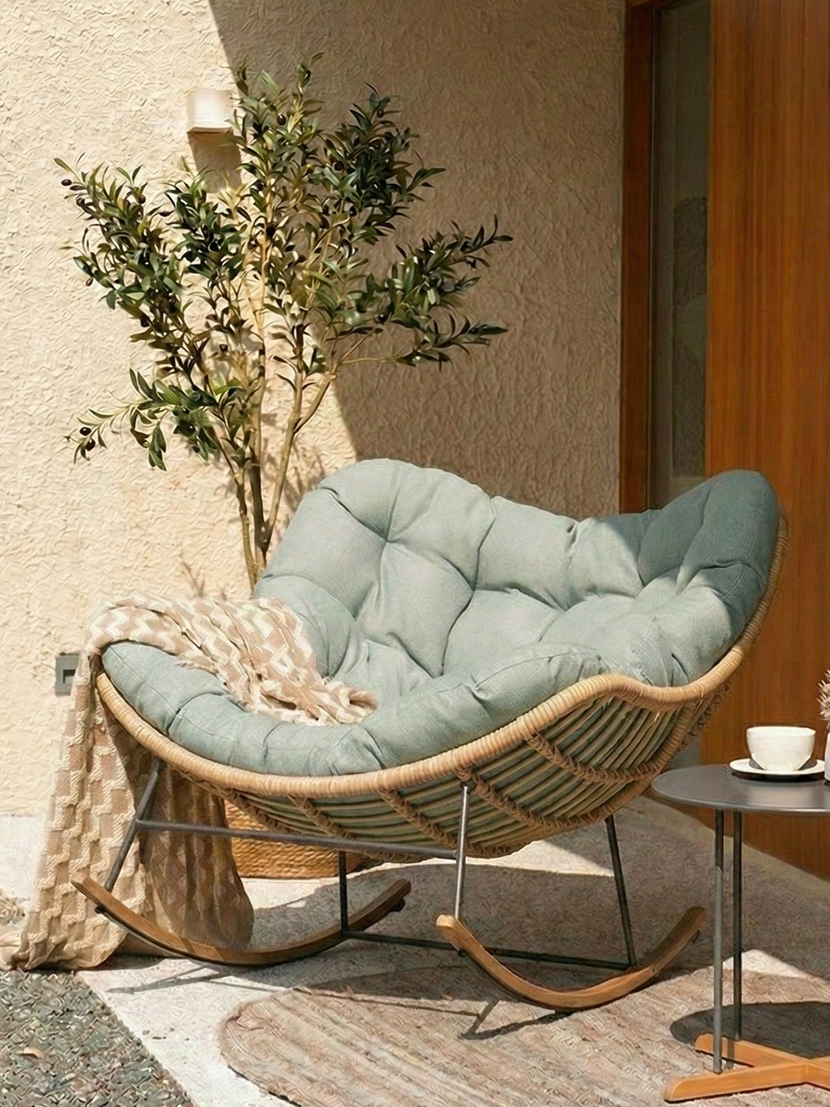 The Riviera Oversized Rocking Chair