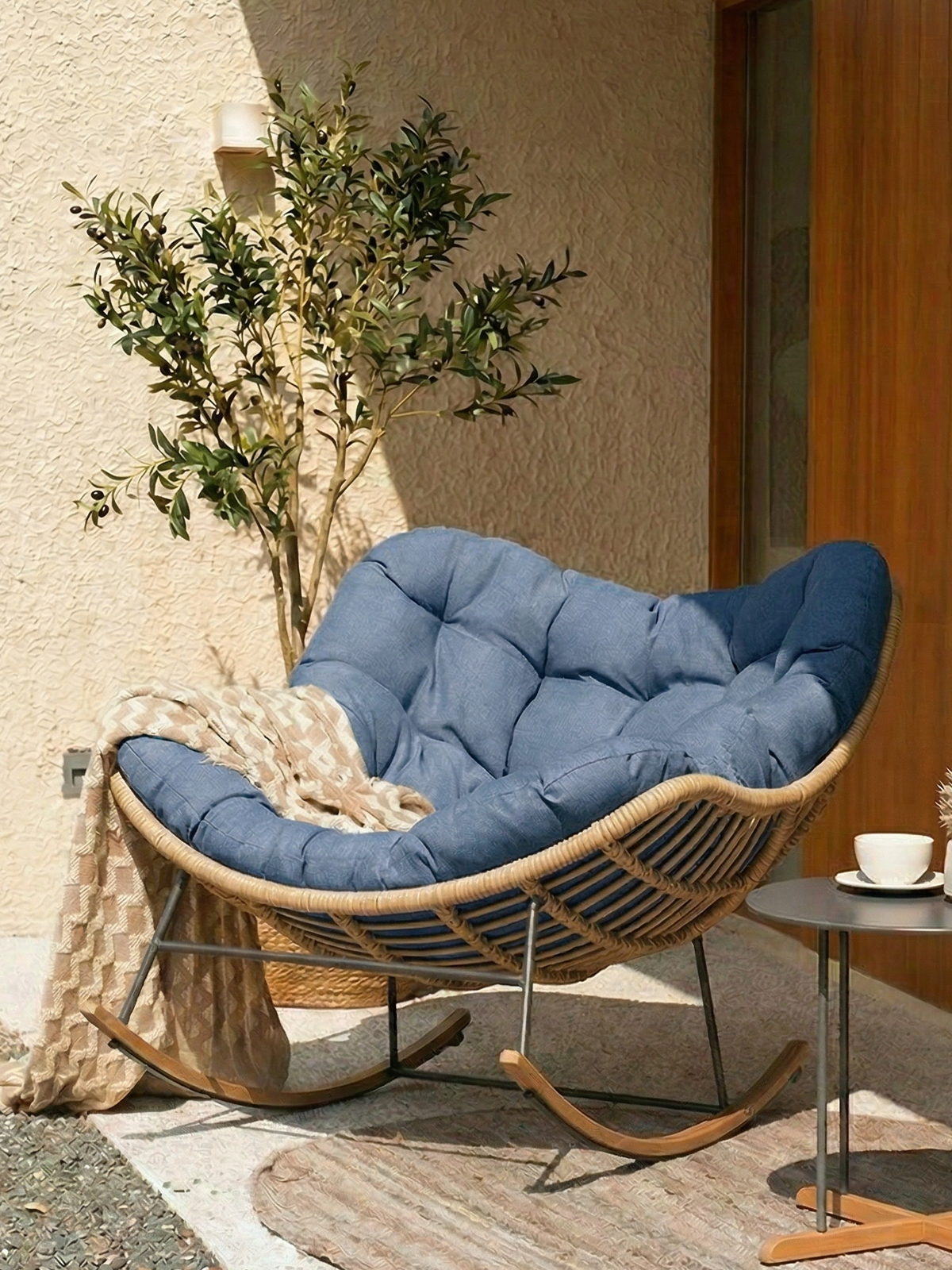 The Riviera Oversized Rocking Chair