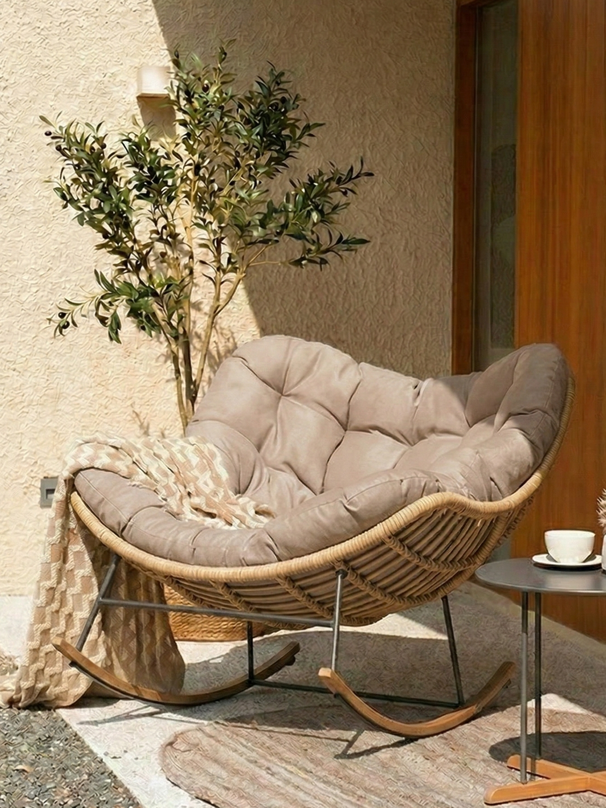 The Riviera Oversized Rocking Chair