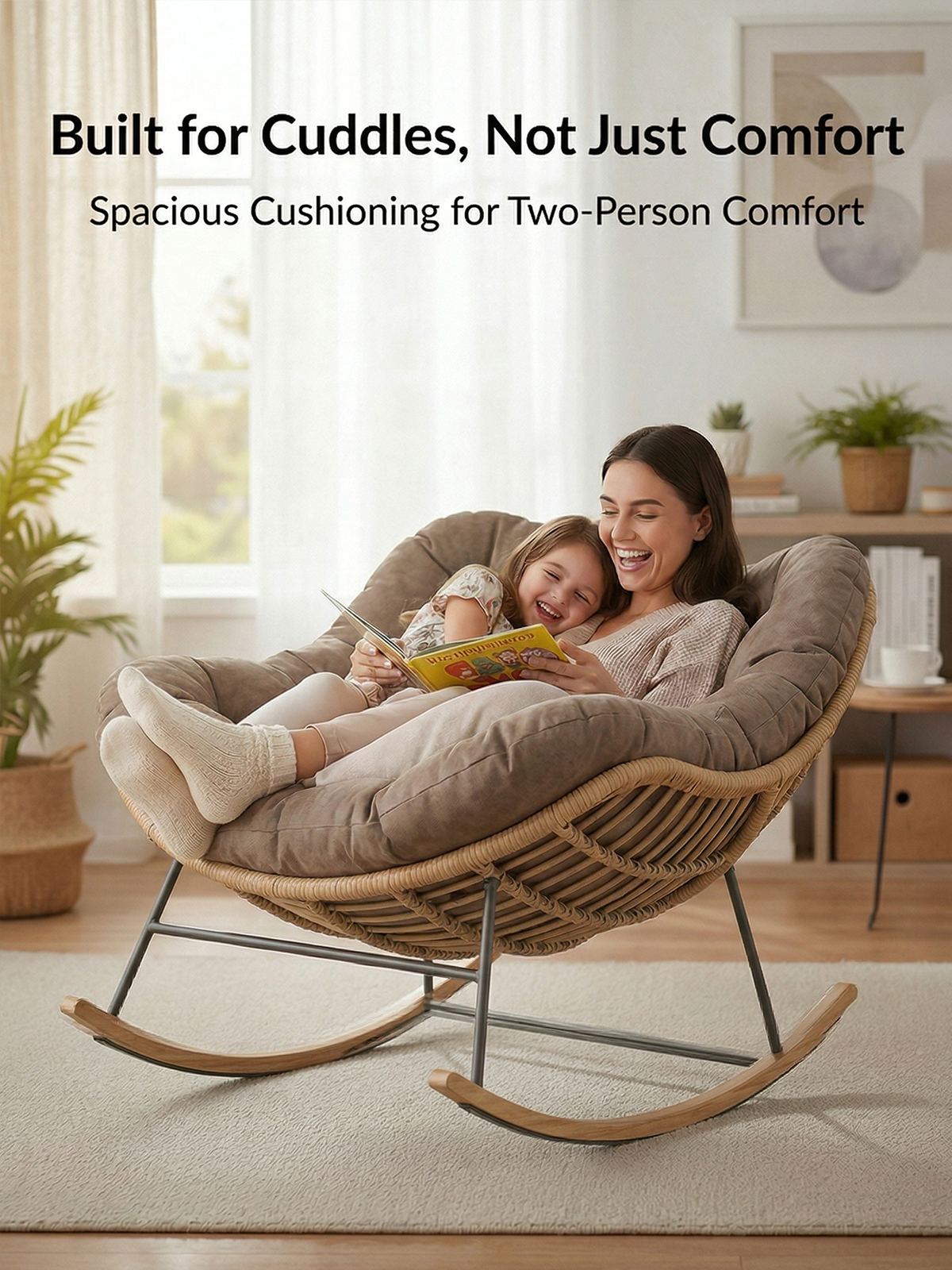 The Riviera Oversized Rocking Chair